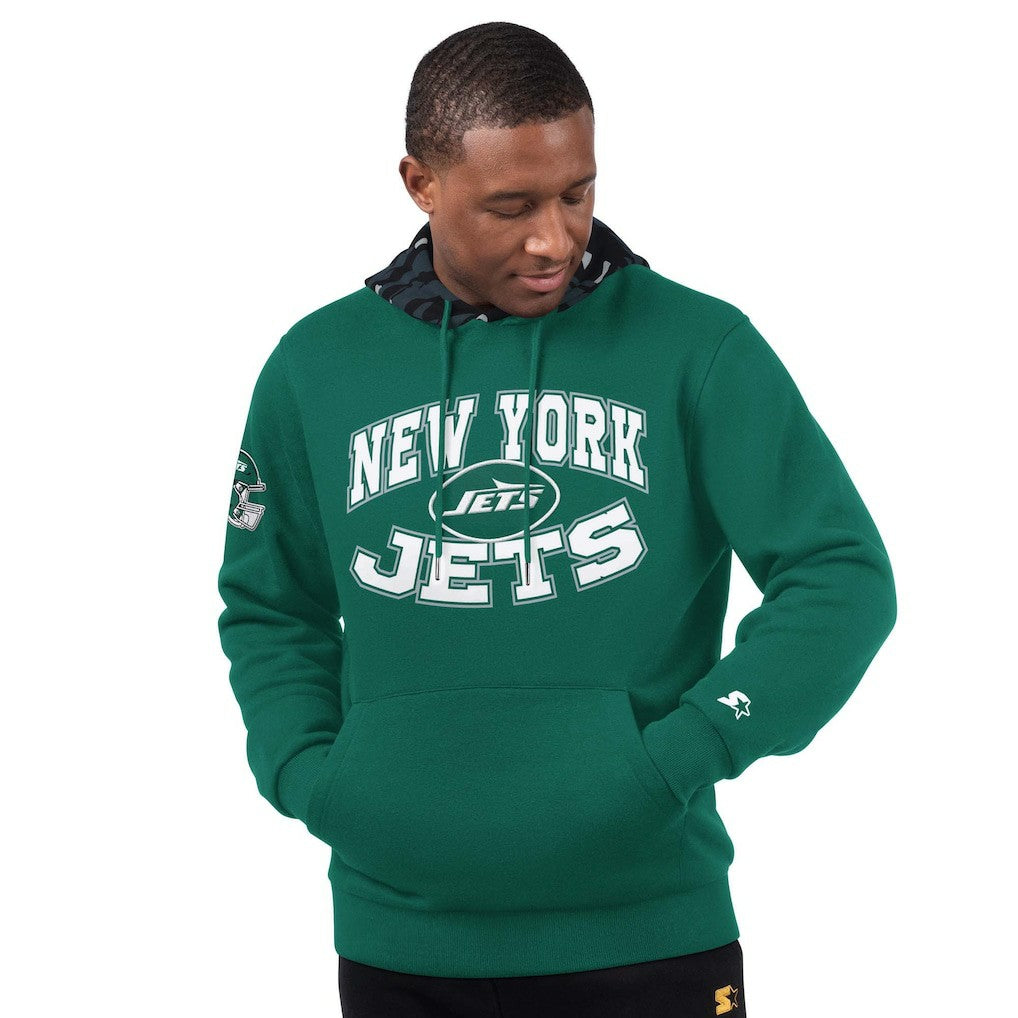 Starter Thursday Night Gridiron Pullover Hoodie - New York Jets