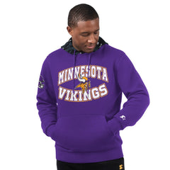 Starter Thursday Night Gridiron Pullover Hoodie - Minnesota Vikings