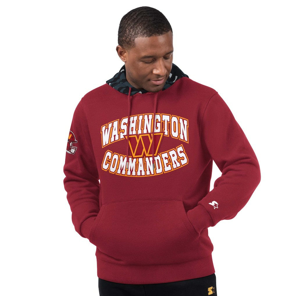 Starter Thursday Night Gridiron Pullover Hoodie - Washington Commanders