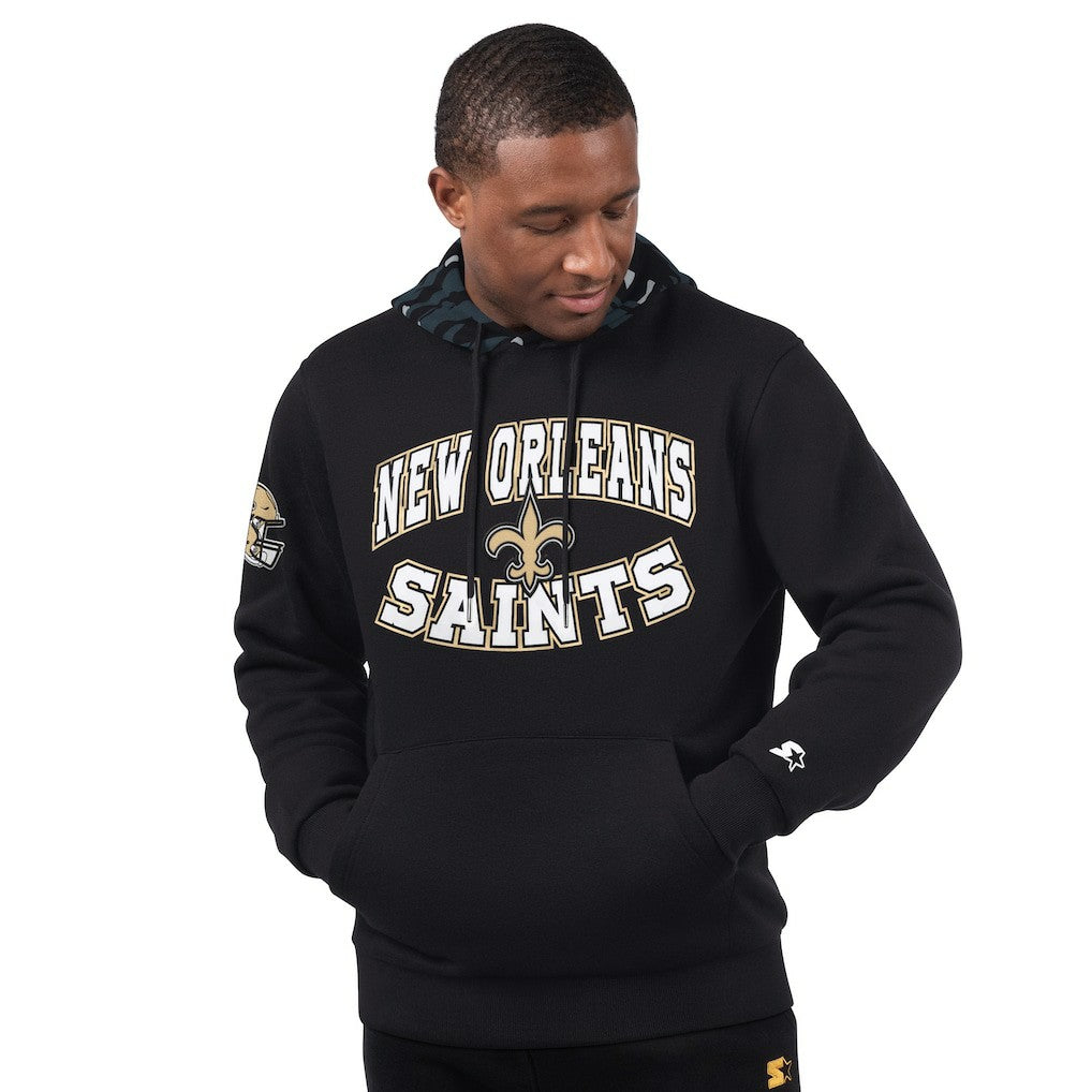 Starter Thursday Night Gridiron Pullover Hoodie - New Orleans Saints