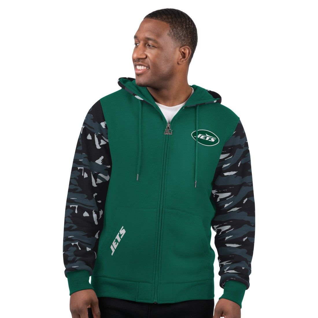 Starter Thursday Night Gridiron Full-Zip Hoodie - New York Jets