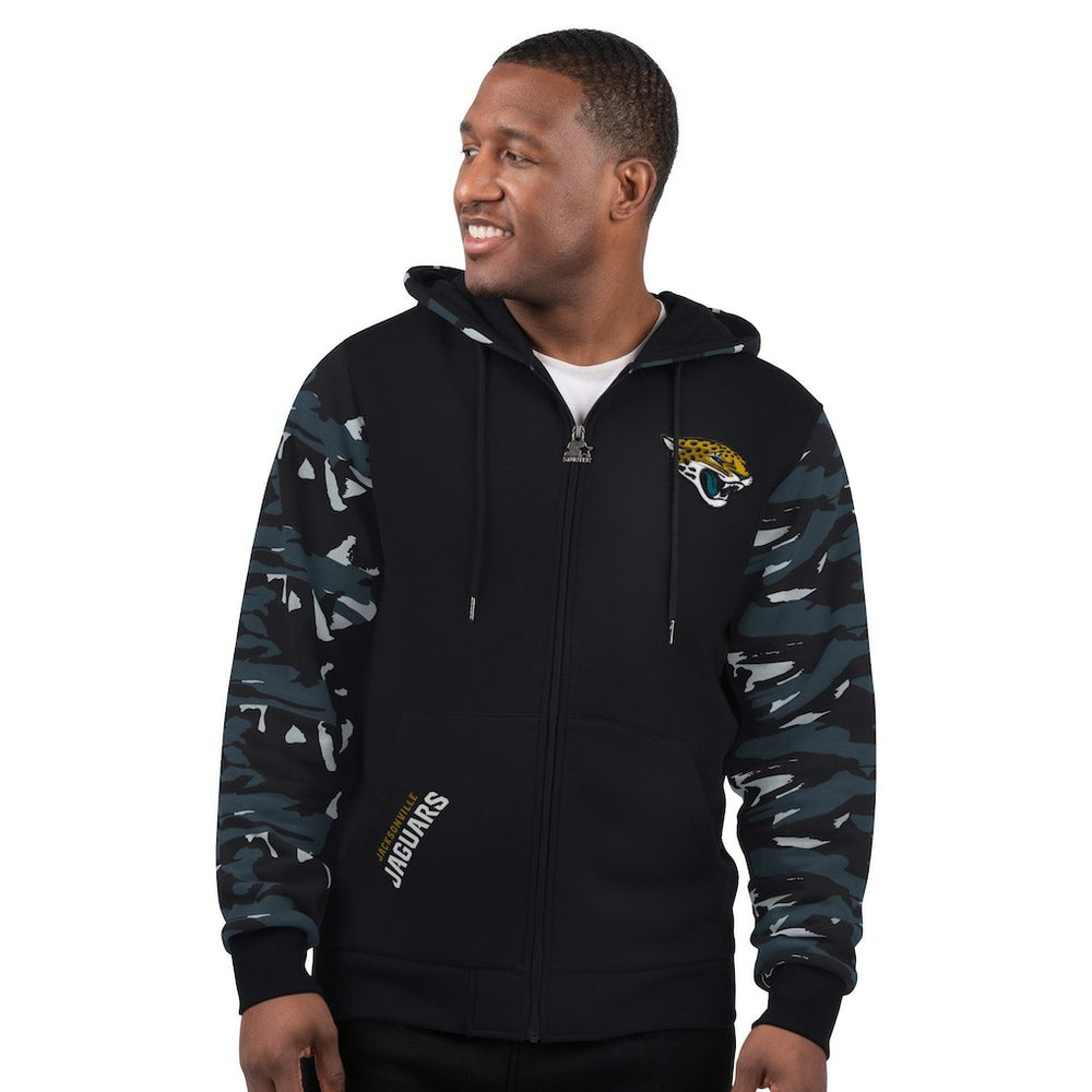 Starter Thursday Night Gridiron Full-Zip Hoodie - Jacksonville Jaguars