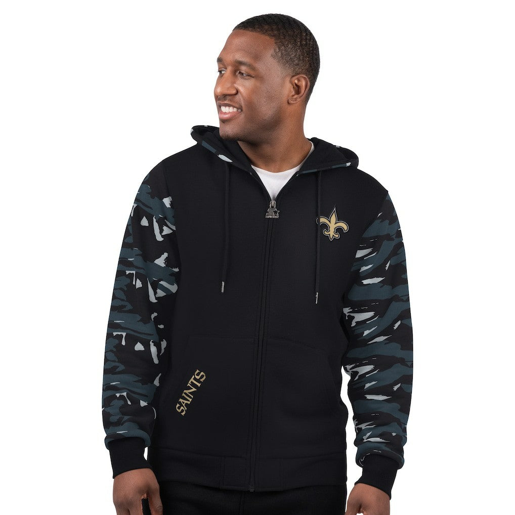 Starter Thursday Night Gridiron Full-Zip Hoodie - New Orleans Saints