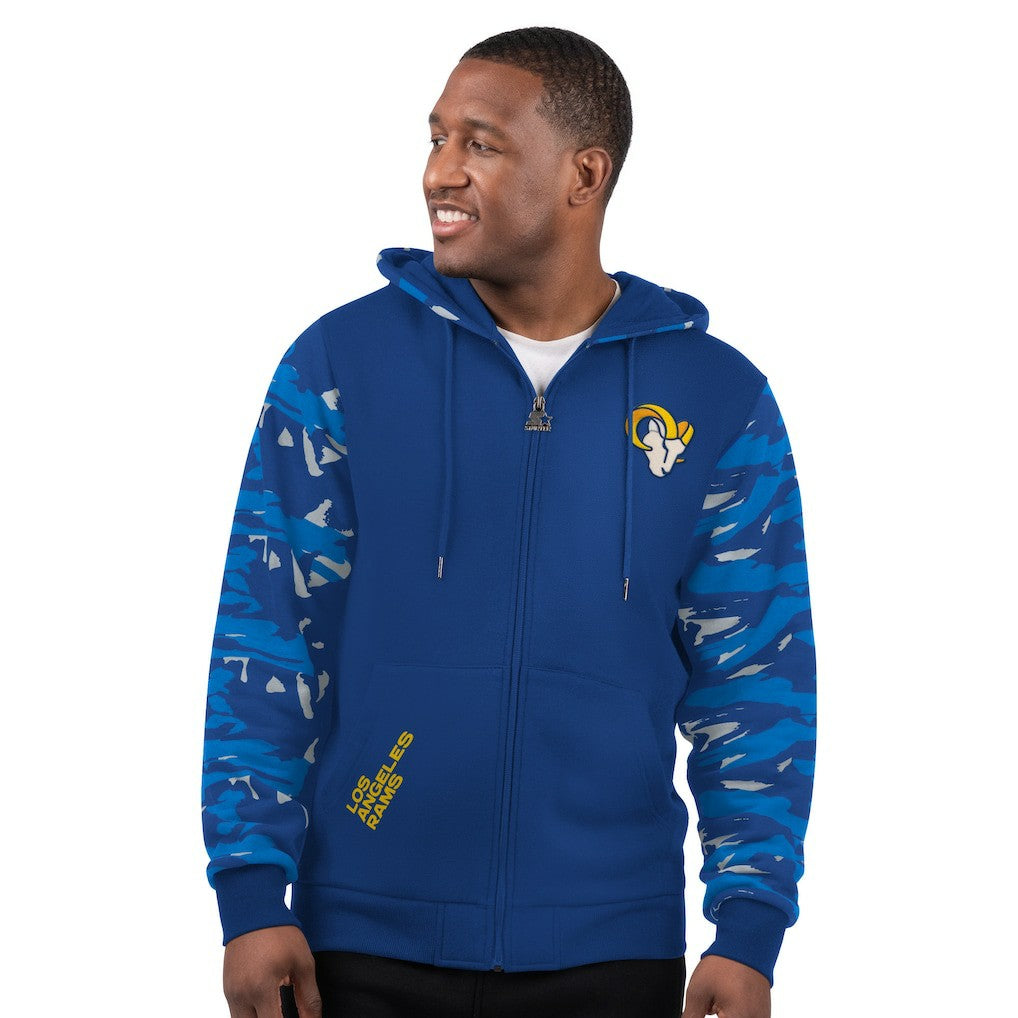 Starter Thursday Night Gridiron Full-Zip Hoodie - Los Angeles Rams