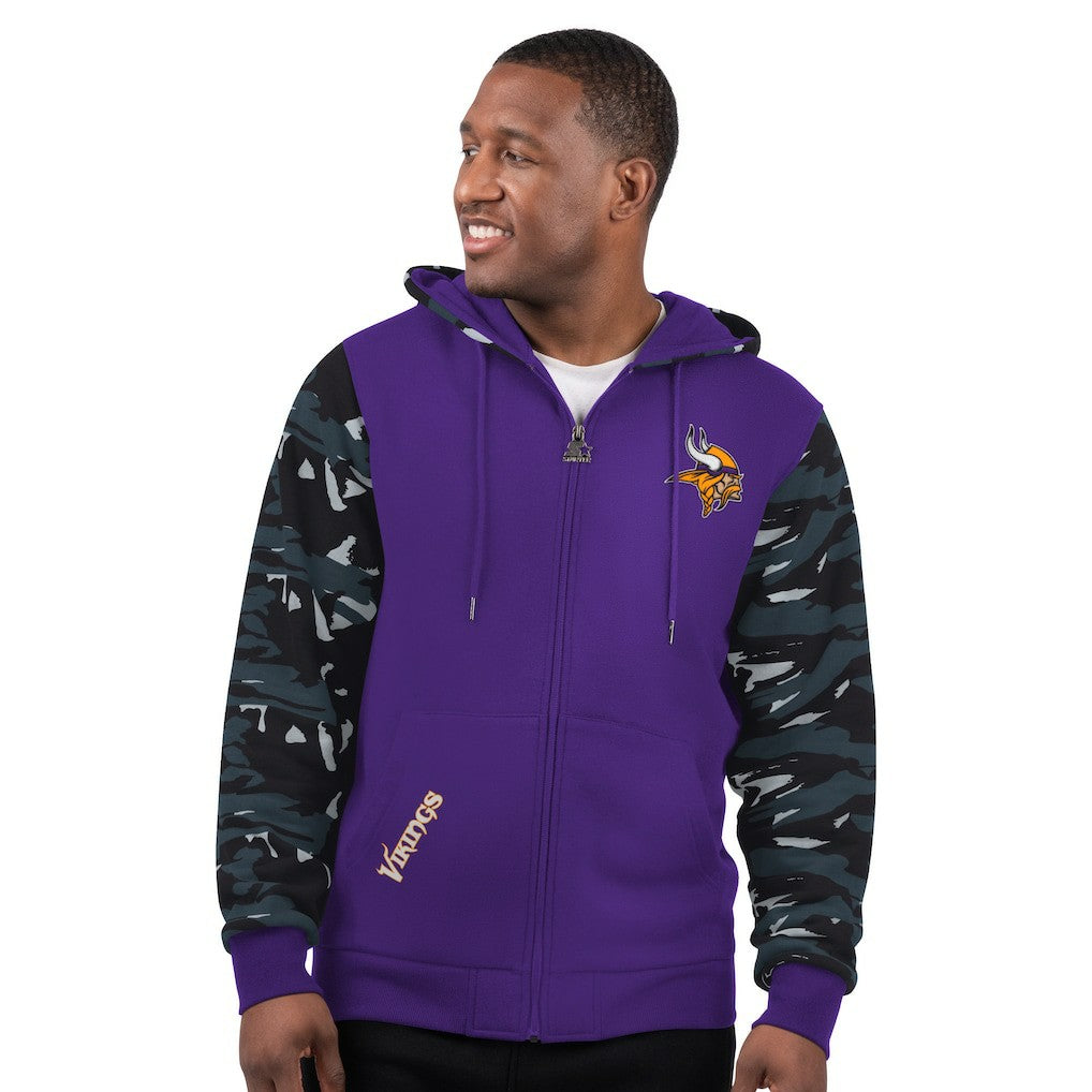 Starter Thursday Night Gridiron Full-Zip Hoodie - Minnesota Vikings