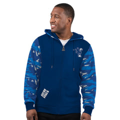 Starter Thursday Night Gridiron Vintage Logo Full-Zip Hoodie - Indianapolis Colts