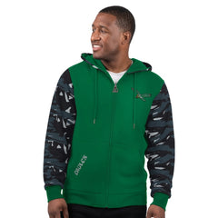Starter Thursday Night Gridiron Vintage Logo Full-Zip Hoodie - Philadelphia Eagles
