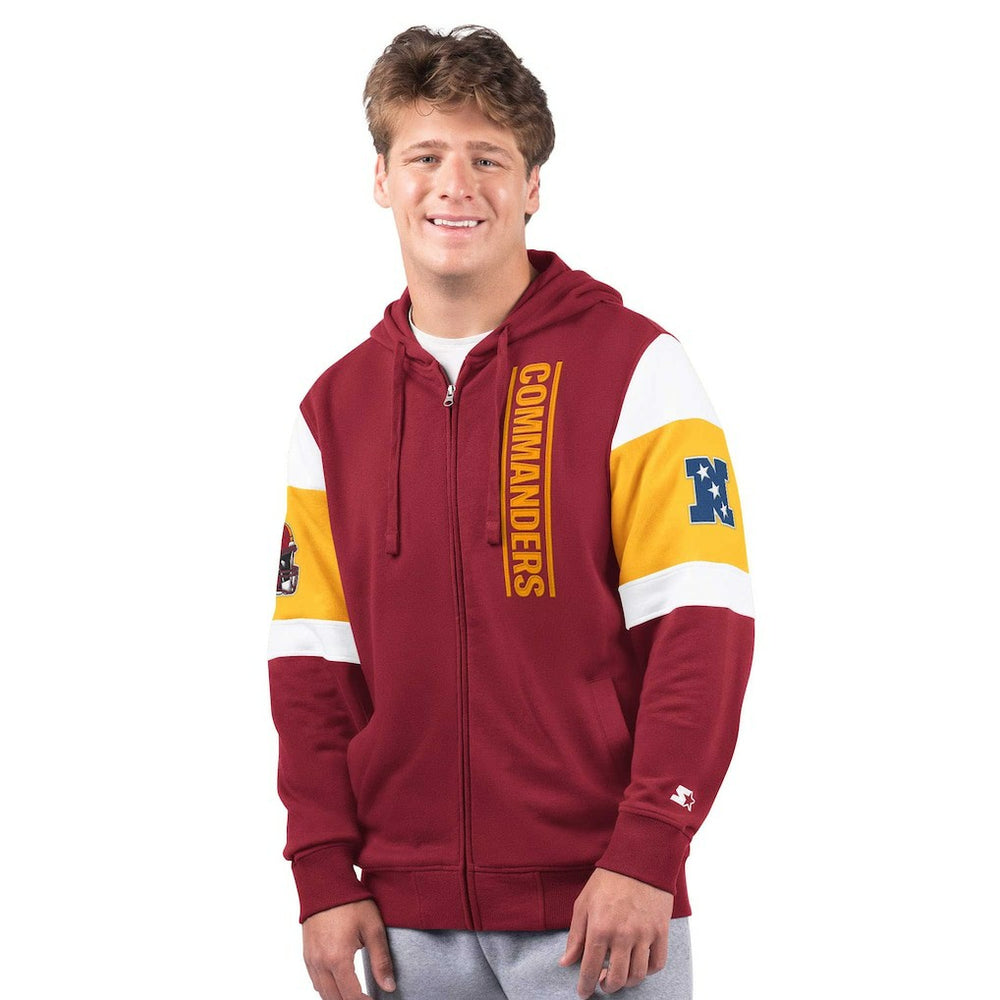 Starter Extreme Full-Zip Hoodie - Washington Commanders