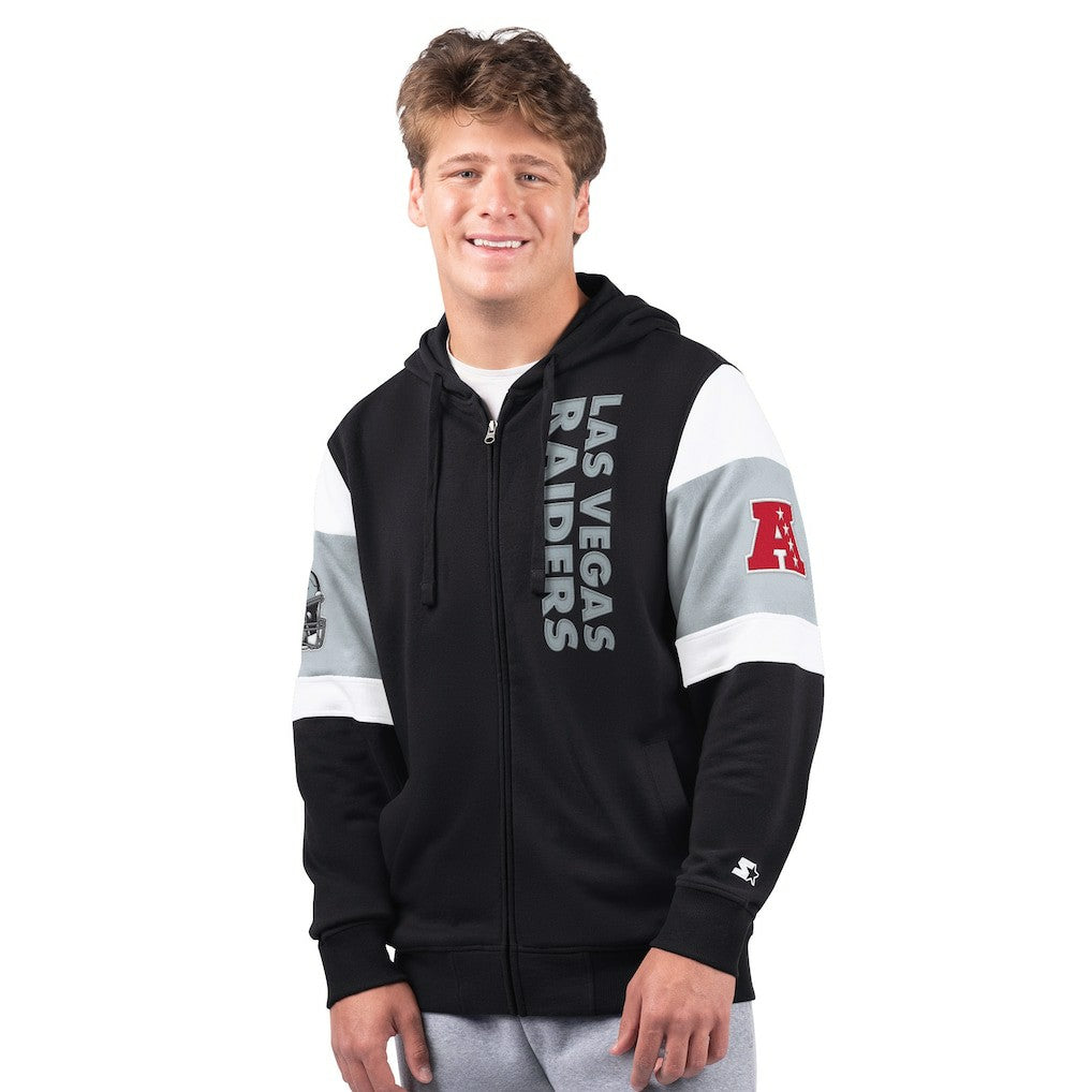 Starter Extreme Full-Zip Hoodie - Las Vegas Raiders