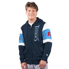 Starter Extreme Full-Zip Hoodie - Tennessee Titans