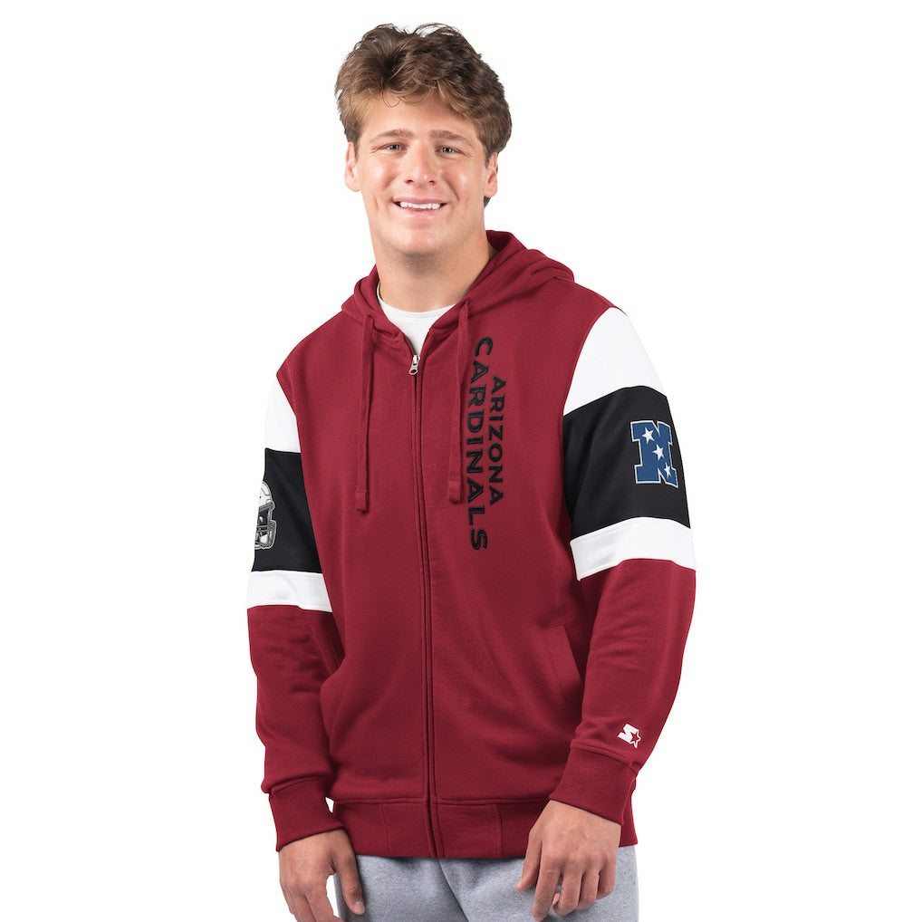 Starter Extreme Full-Zip Hoodie - Arizona Cardinals
