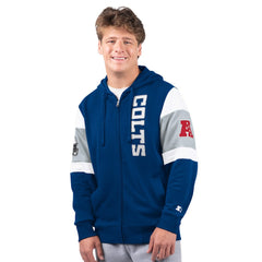 Starter Extreme Full-Zip Hoodie - Indianapolis Colts
