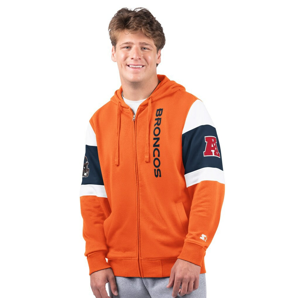 Starter Extreme Full-Zip Hoodie - Denver Broncos