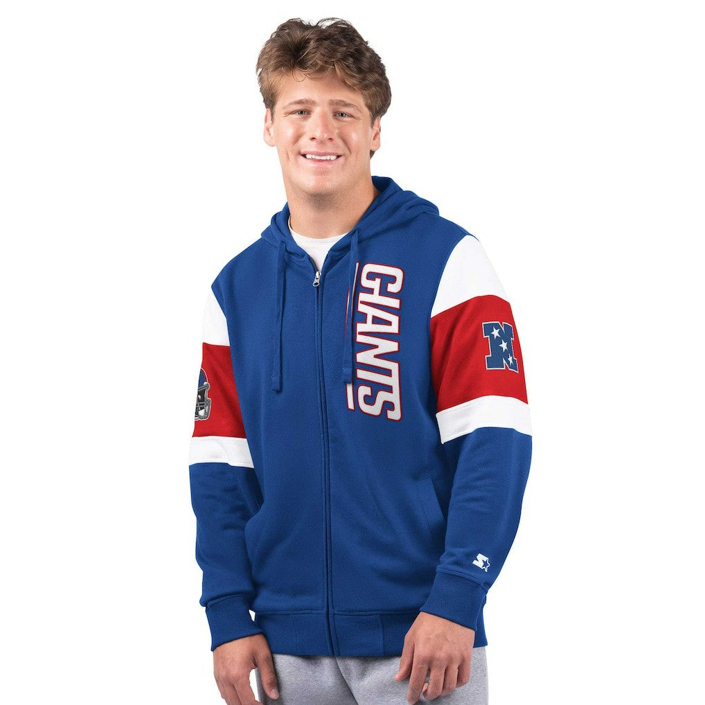 Starter Extreme Full-Zip Hoodie - New York Giants