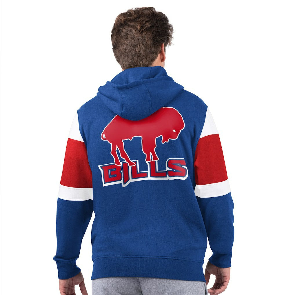 Starter Extreme Vintage Logo Full-Zip Hoodie - Buffalo Bills