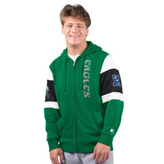 Starter Extreme Vintage Logo Full-Zip Hoodie - Philadelphia Eagles