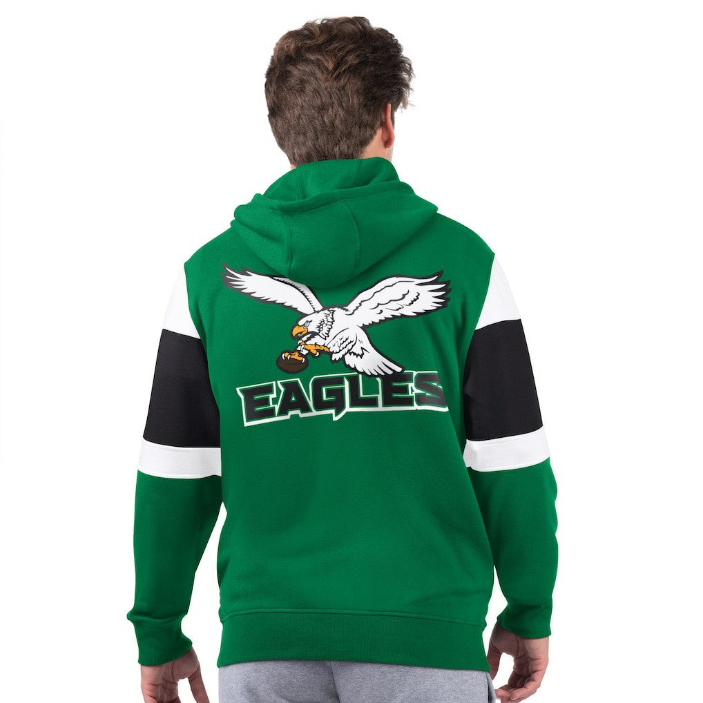Starter Extreme Vintage Logo Full-Zip Hoodie - Philadelphia Eagles