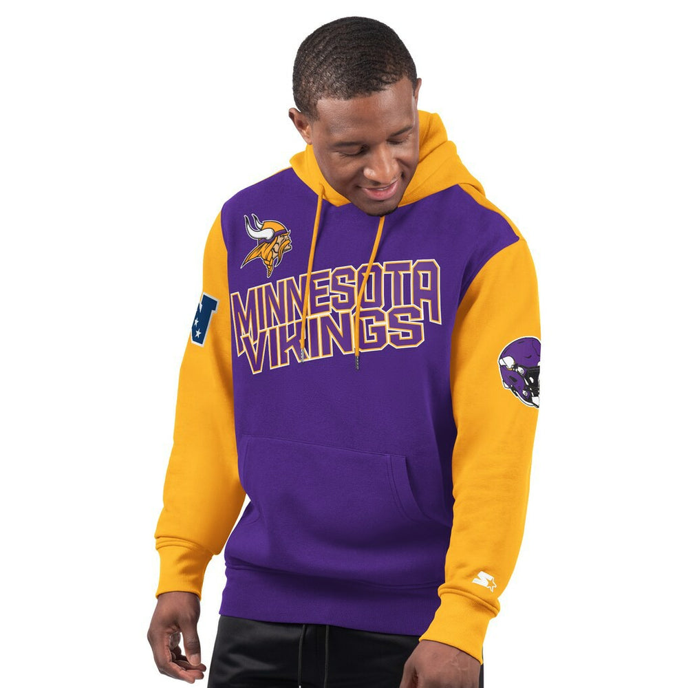 Starter Extreme Pullover Hoodie - Minnesota Vikings