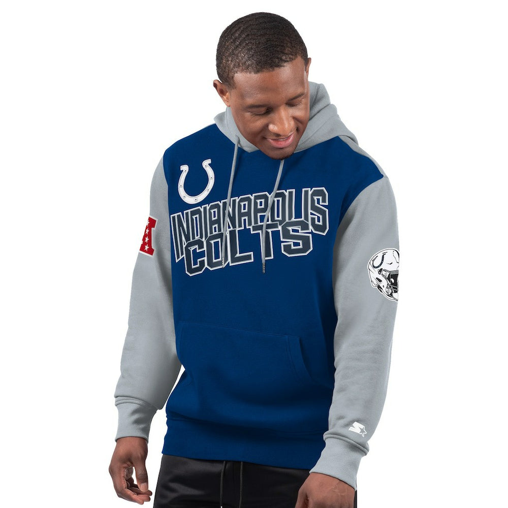 Starter Extreme Pullover Hoodie - Indianapolis Colts