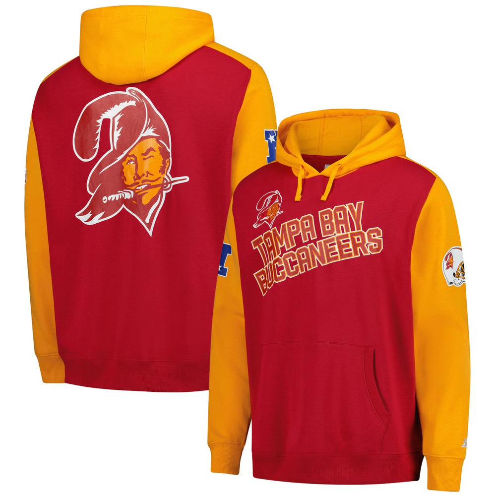 Starter Extreme Vintage Logo Pullover Hoodie - Tampa Bay Buccaneers