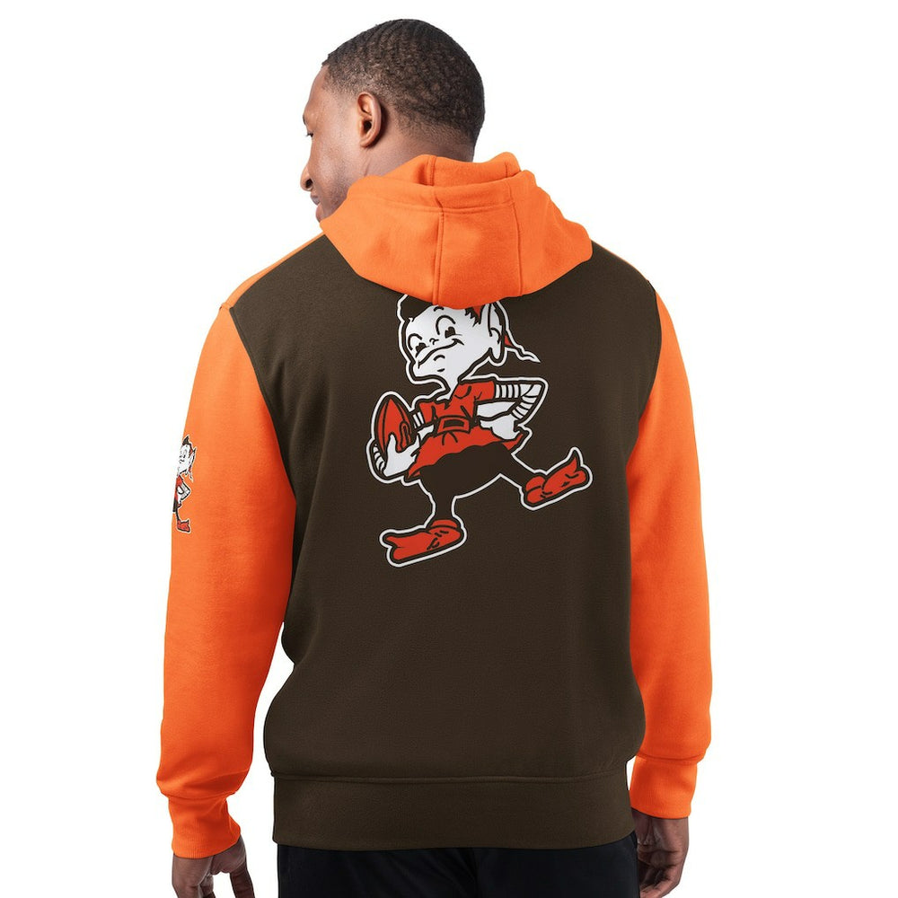 Starter Extreme Vintage Logo Pullover Hoodie - Cleveland Browns