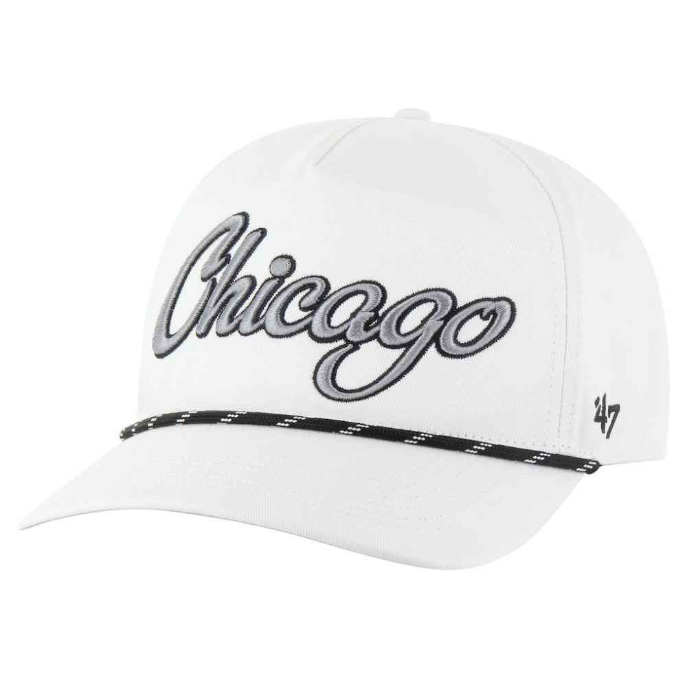 MLB Chicago White Sox '47 Overhand Speckle Hitch Rope Adjustable Hat