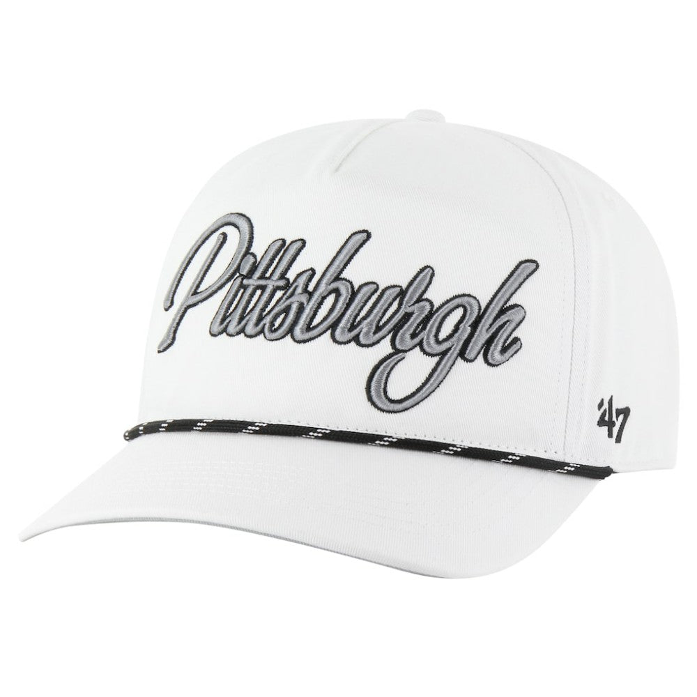 MLB Pittsburgh Pirates '47 Overhand Speckle Hitch Rope Adjustable Hat