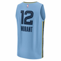 NBA Ja Morant Memphis Grizzlies Fast Break Replica Player Jersey