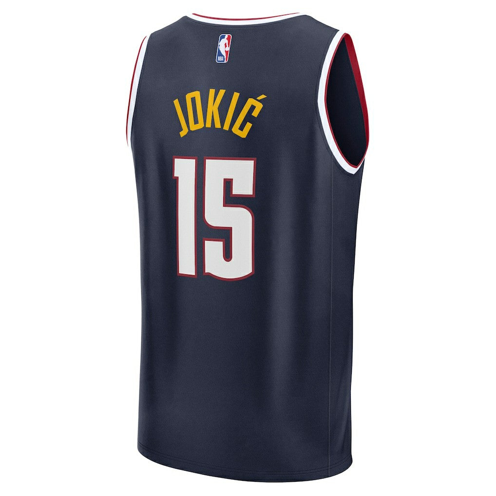 NBA Nikola Jokic Denver Nuggets Fast Break Replica Player Jersey