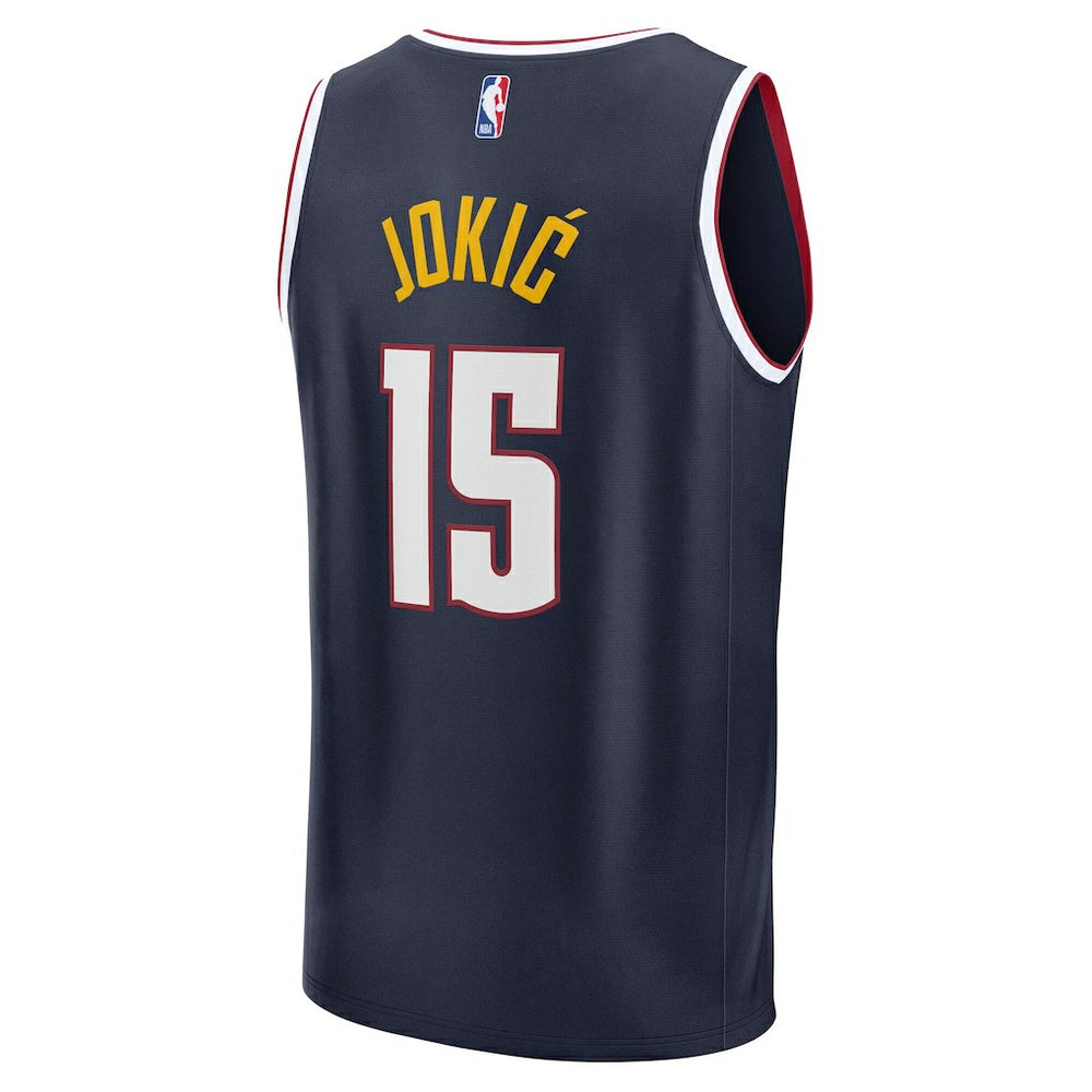 NBA Nikola Jokic Denver Nuggets Fast Break Replica Player Jersey