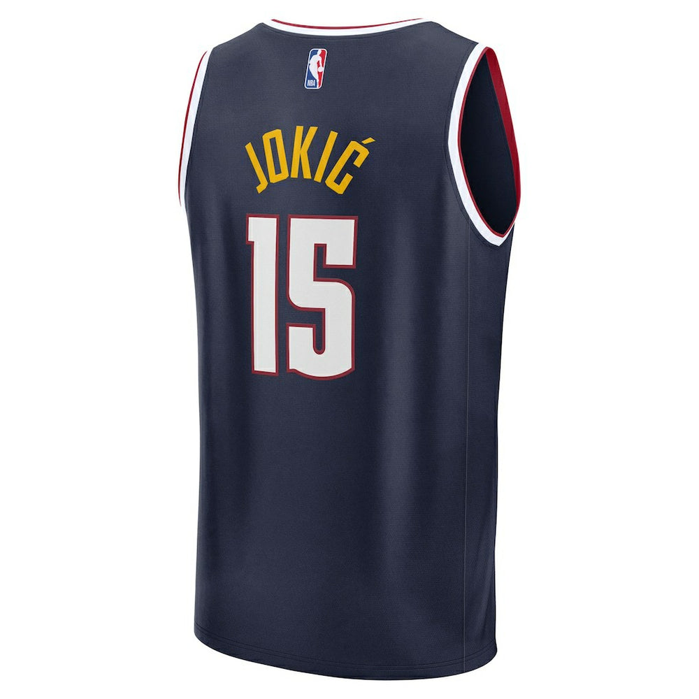 NBA Nikola Jokic Denver Nuggets Youth Fast Break Replica Player Jersey sale