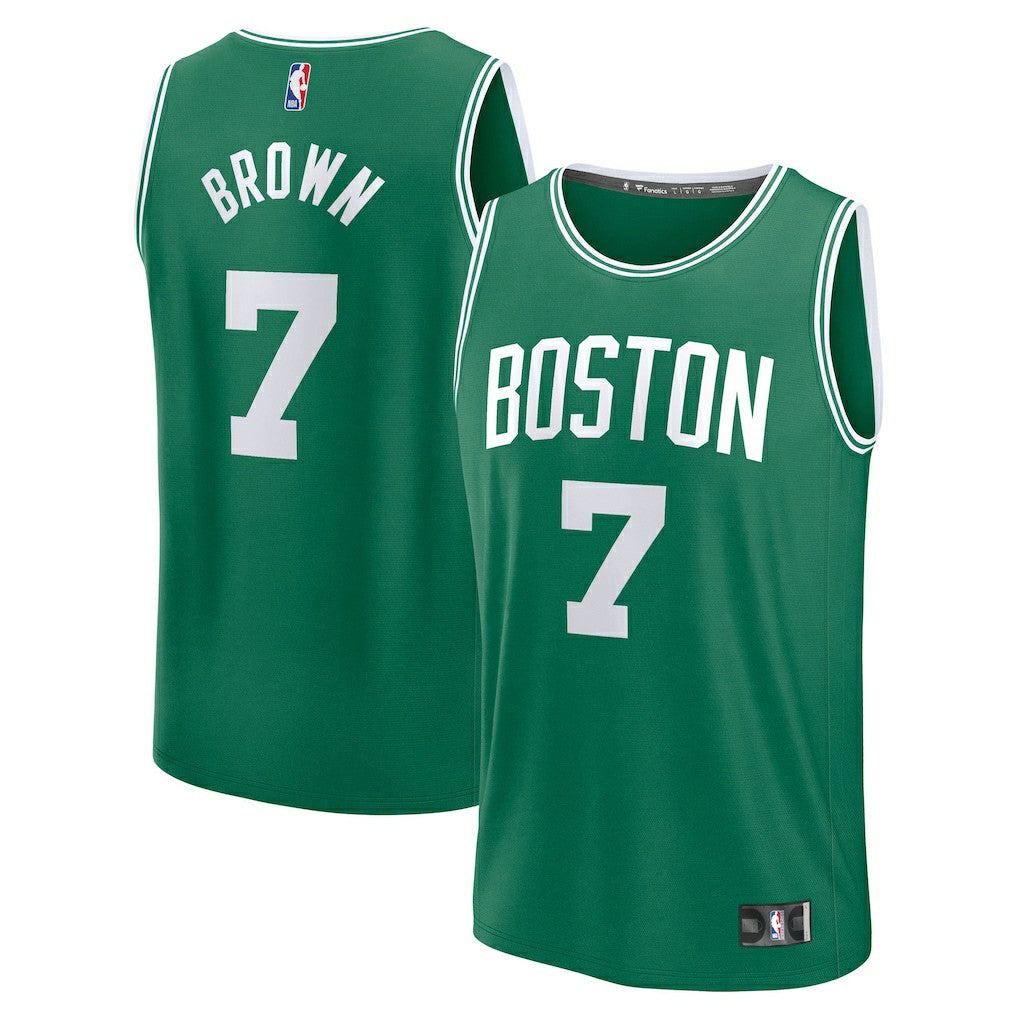 NBA Jaylen Brown Boston Celtics Youth Fast Break Replica Player Jersey