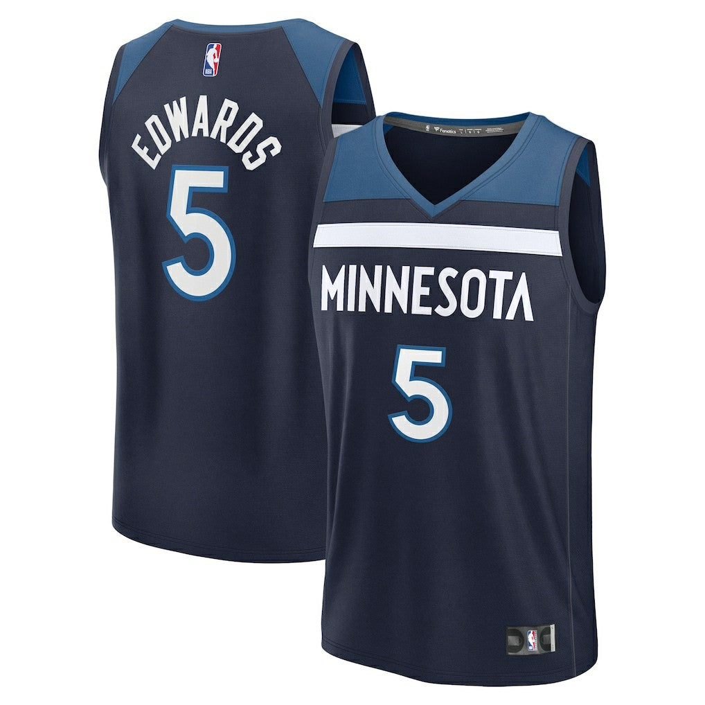 NBA Anthony Edwards Minnesota Timberwolves Fast Break Replica Player Jersey