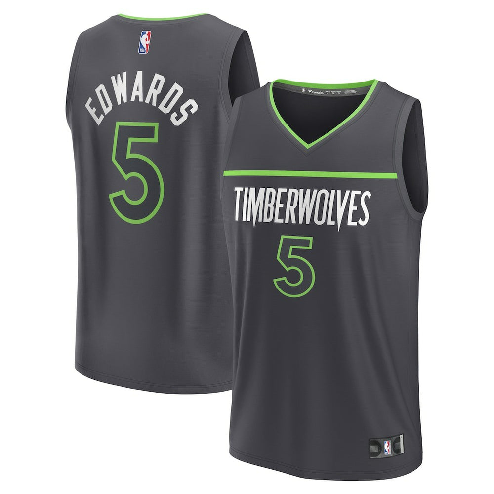 NBA Anthony Edwards Minnesota Timberwolves Fast Break Replica Player Jersey
