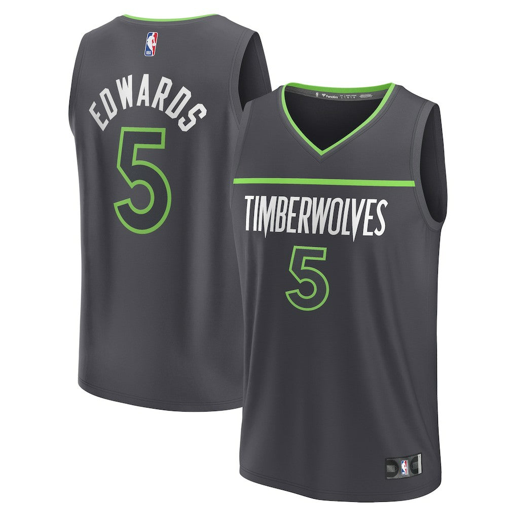 NBA Anthony Edwards Minnesota Timberwolves Fast Break Replica Player Jersey