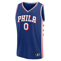 NBA Tyrese Maxey Philadelphia 76ers Youth Fast Break Replica Player Jersey