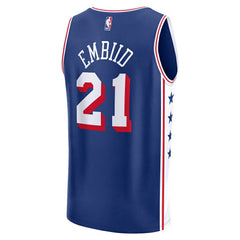 NBA Joel Embiid Philadelphia 76ers Fast Break Replica Player Jersey