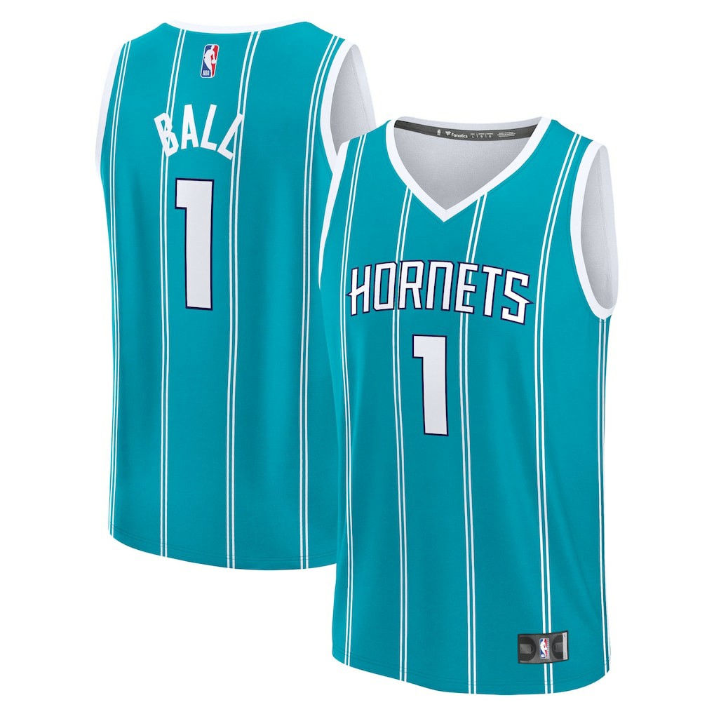 NBA LaMelo Ball Charlotte Hornets Fast Break Replica Player Jersey