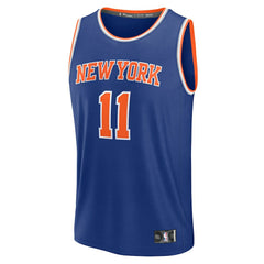 NBA Jalen Brunson New York Knicks Fast Break Replica Player Jersey