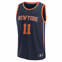 NBA Jalen Brunson New York Knicks Fast Break Replica Player Jersey