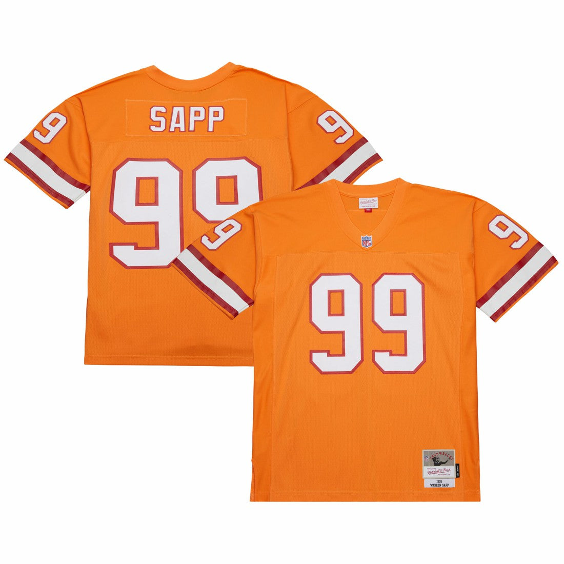 Warren Sapp  1995 Legacy Replica Jersey - Tampa Bay Buccaneers