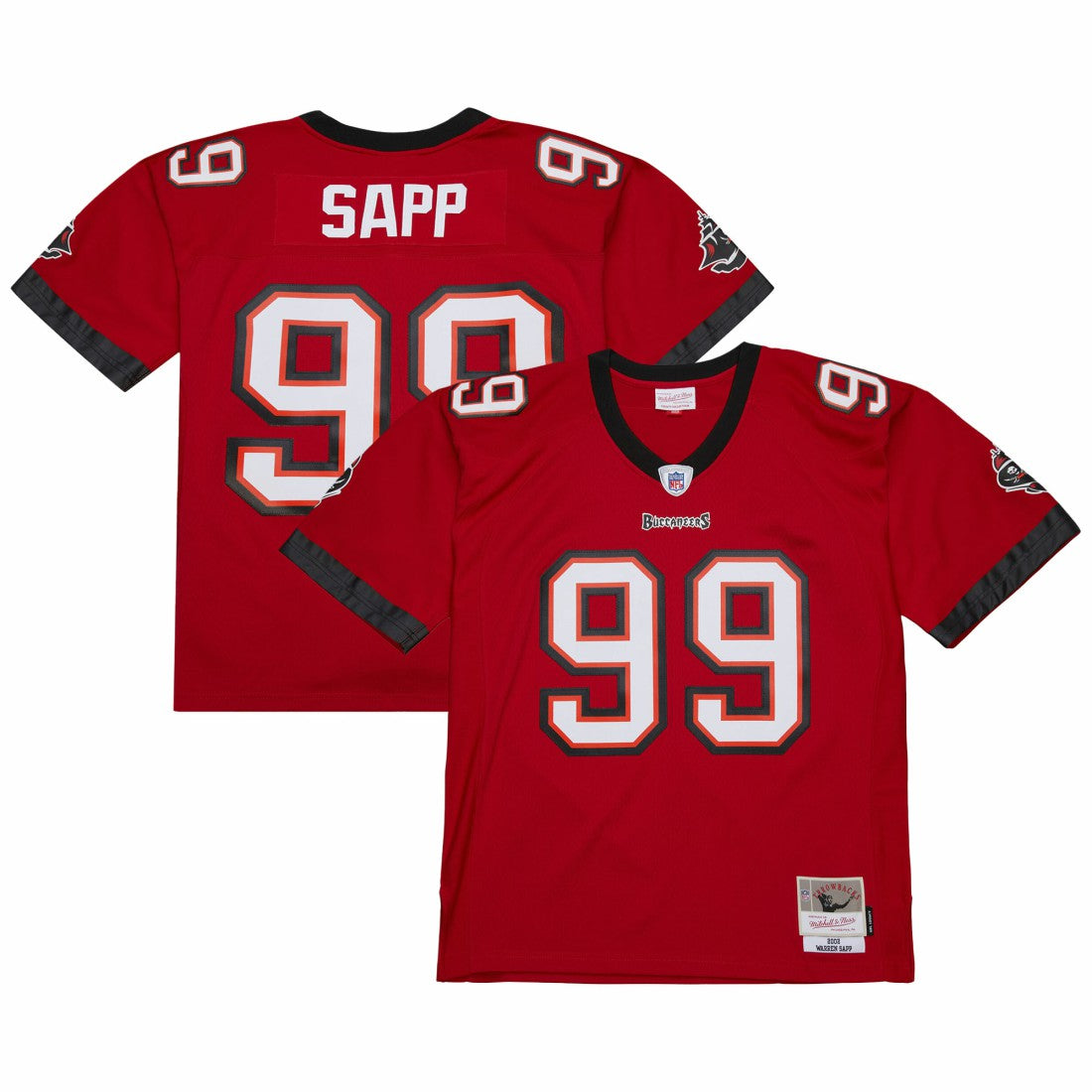 Warren Sapp  2002 Legacy Replica Jersey - Tampa Bay Buccaneers