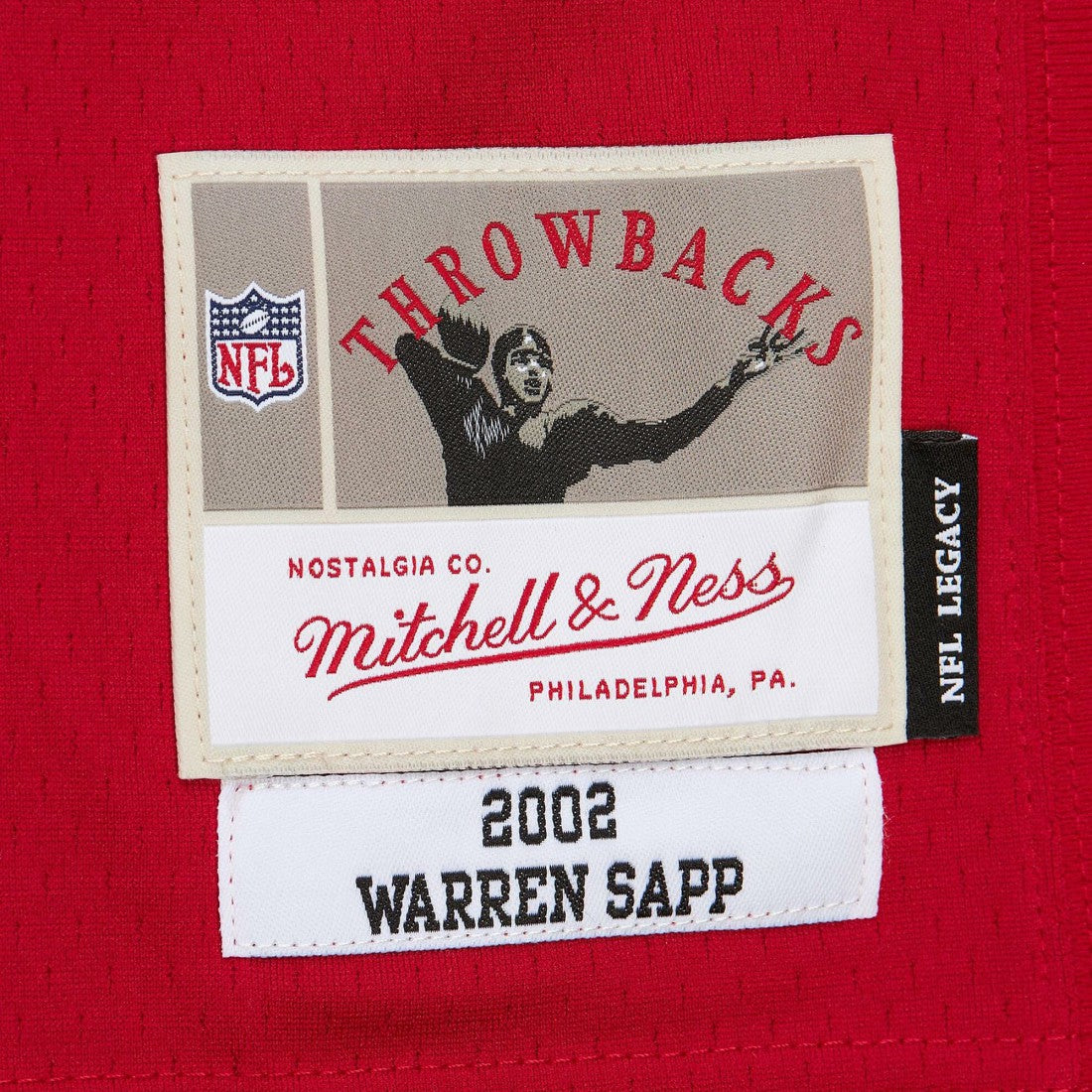 Warren Sapp  2002 Legacy Replica Jersey - Tampa Bay Buccaneers