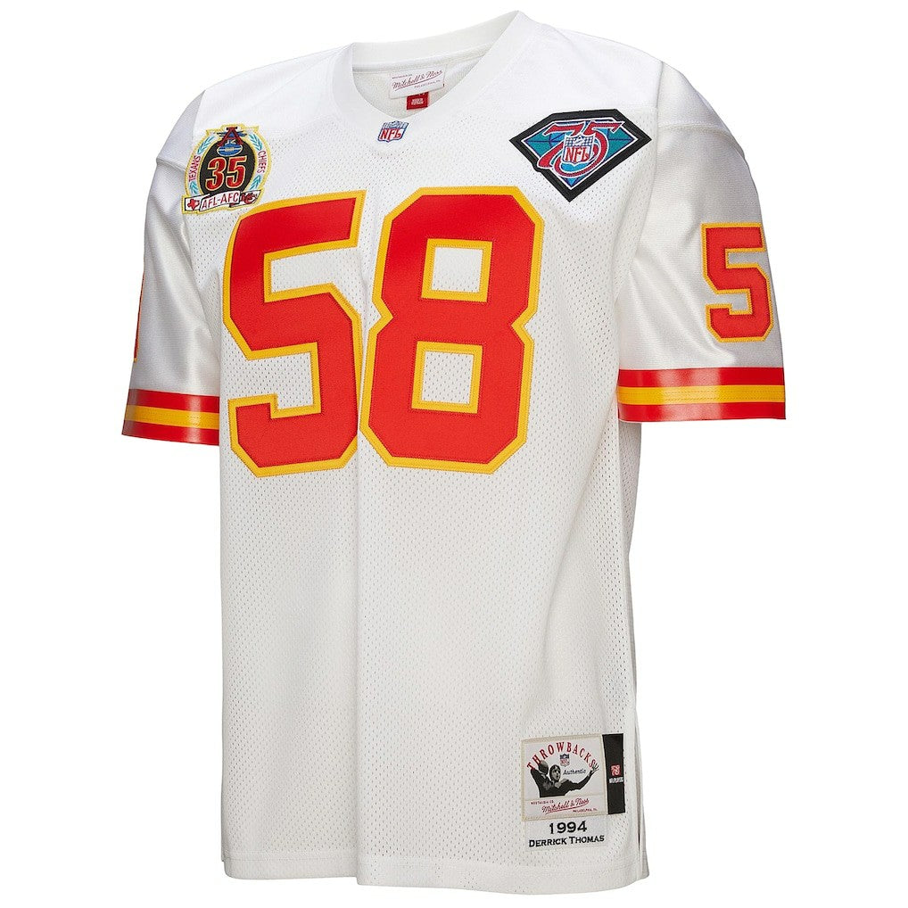 Derrick Thomas  1994 Authentic Throwback Retired Player Jersey - Kansas City Chiefs