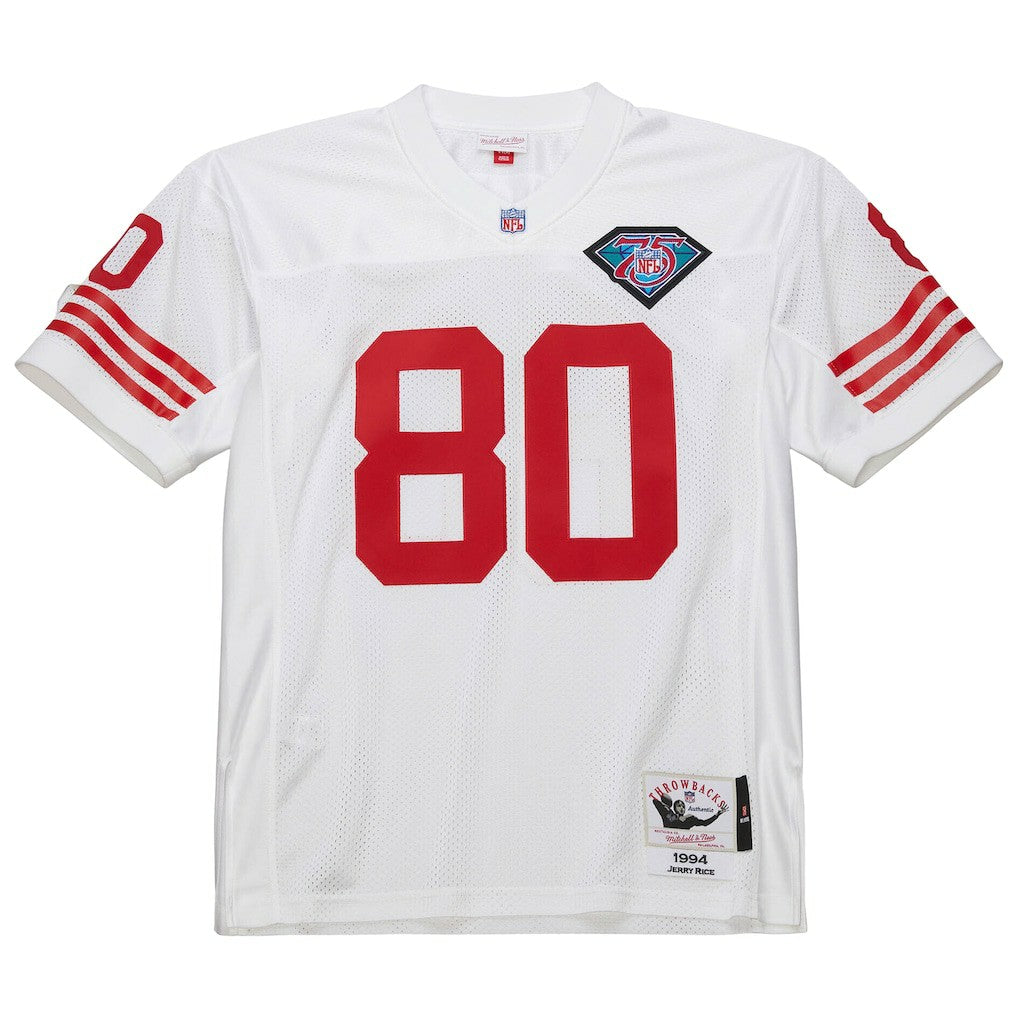 Jerry Rice  1994 Authentic Throwback Retired Player Jersey - San Francisco 49ers