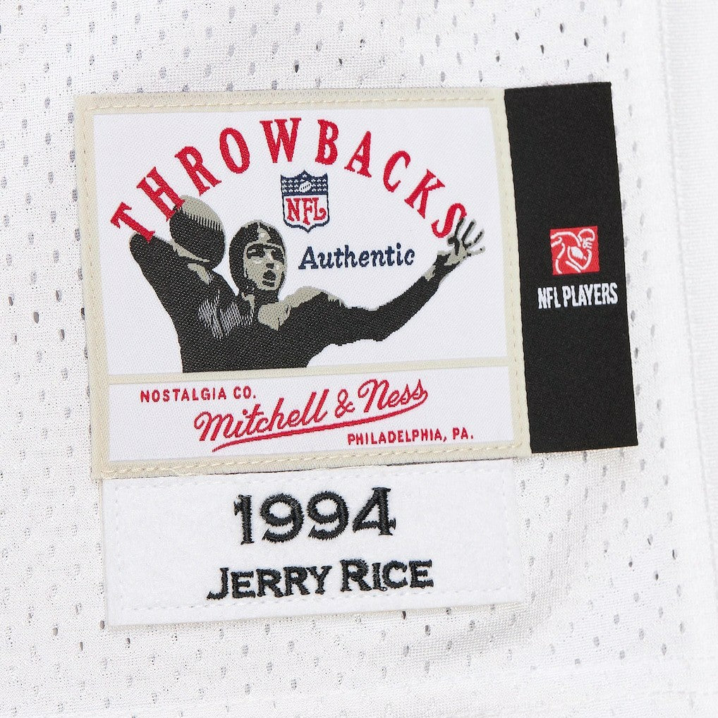 Jerry Rice  1994 Authentic Throwback Retired Player Jersey - San Francisco 49ers