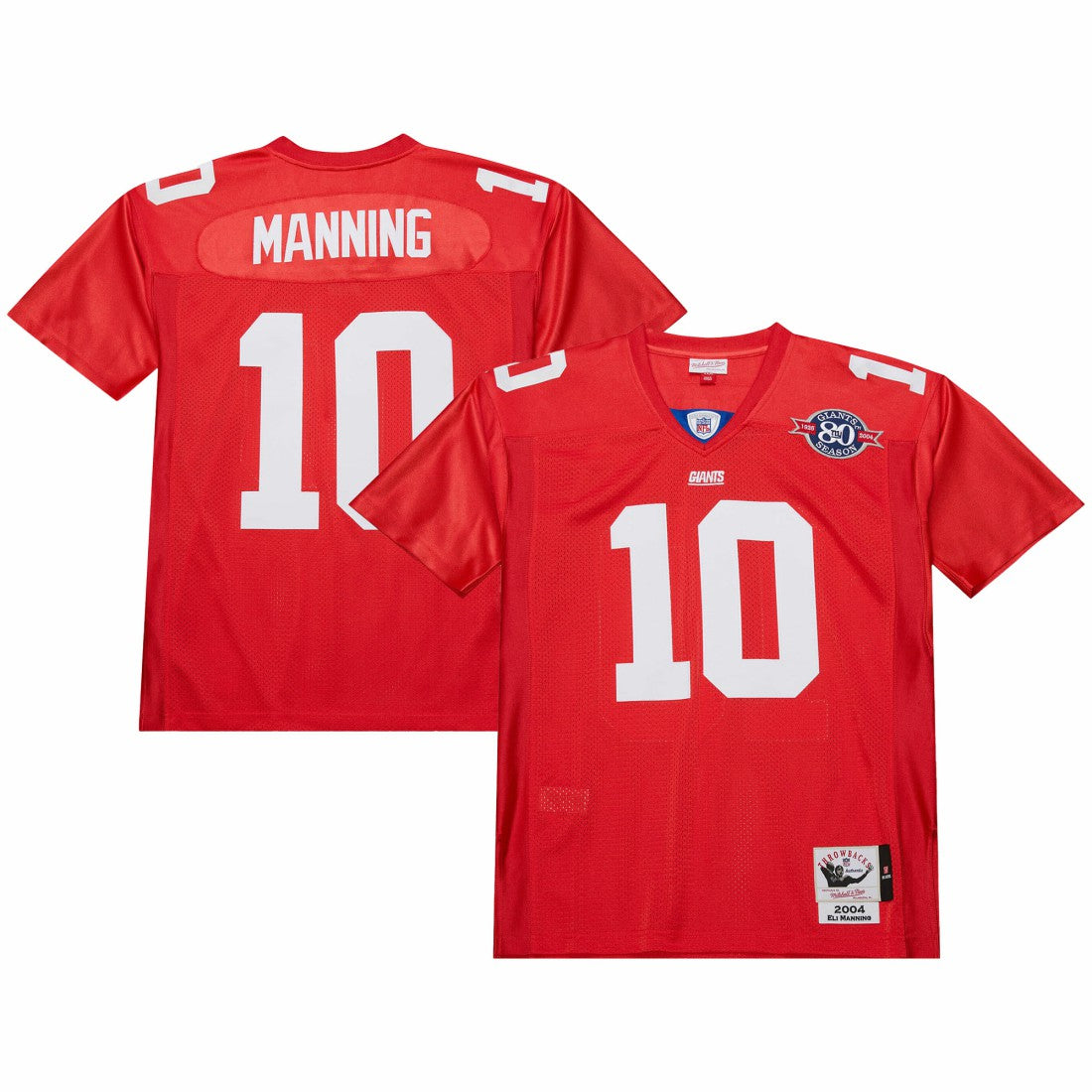 Eli Manning  2004 Authentic Throwback Retired Player Jersey - New York Giants