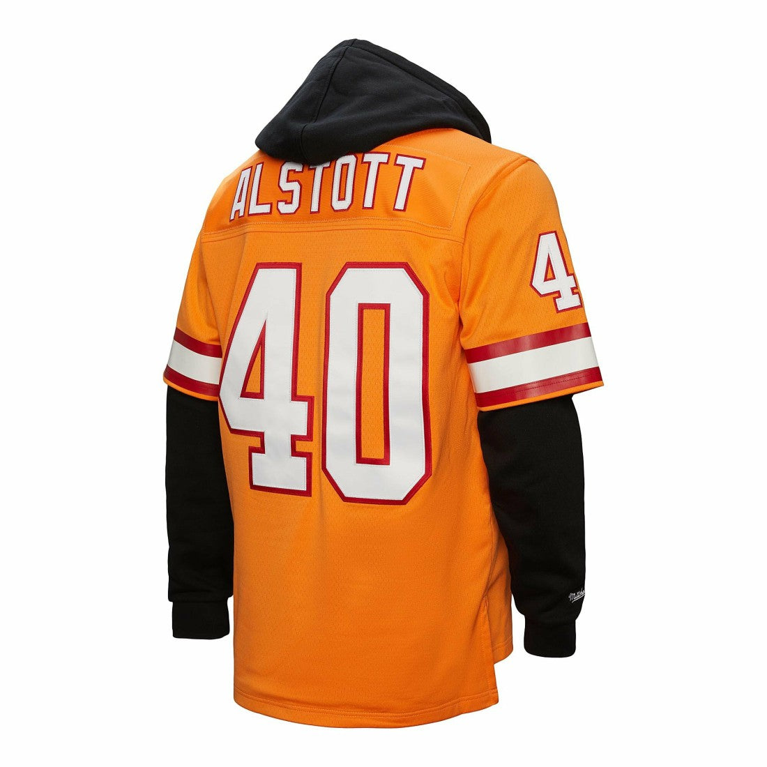 Mike Alstott  Player Name & Number Hoodie Legacy Jersey - Tampa Bay Buccaneers