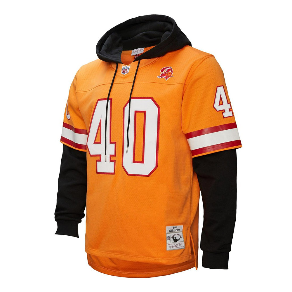 Mike Alstott  Player Name & Number Hoodie Legacy Jersey - Tampa Bay Buccaneers