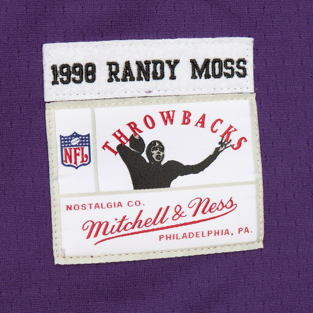 Randy Moss  Player Name & Number Hoodie Legacy Jersey - Minnesota Vikings